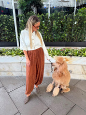 Balloon Lace Pants