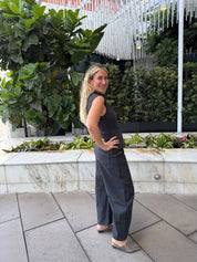 Military Vest & Barrel Pant Set