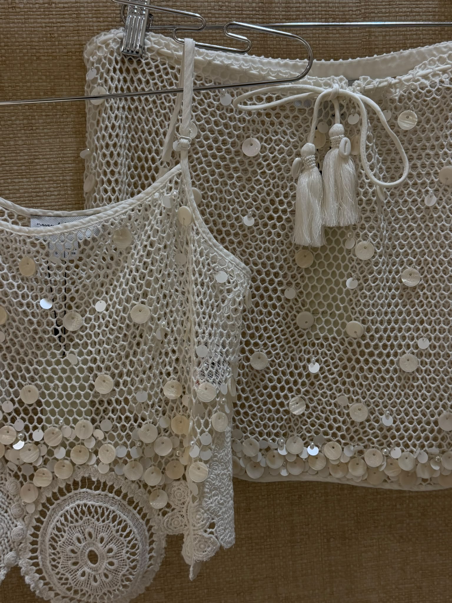 Shell Embellished Cami