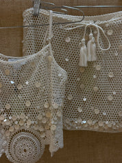 Shell Embellished Cami