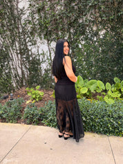 Floral Square Neck Tank Top