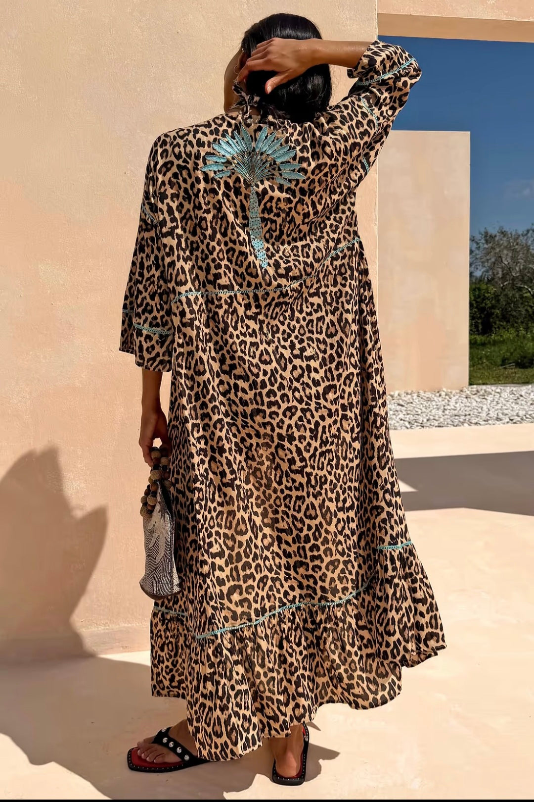 Leopard Kimono