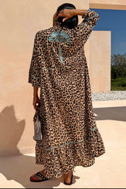 Leopard Kimono