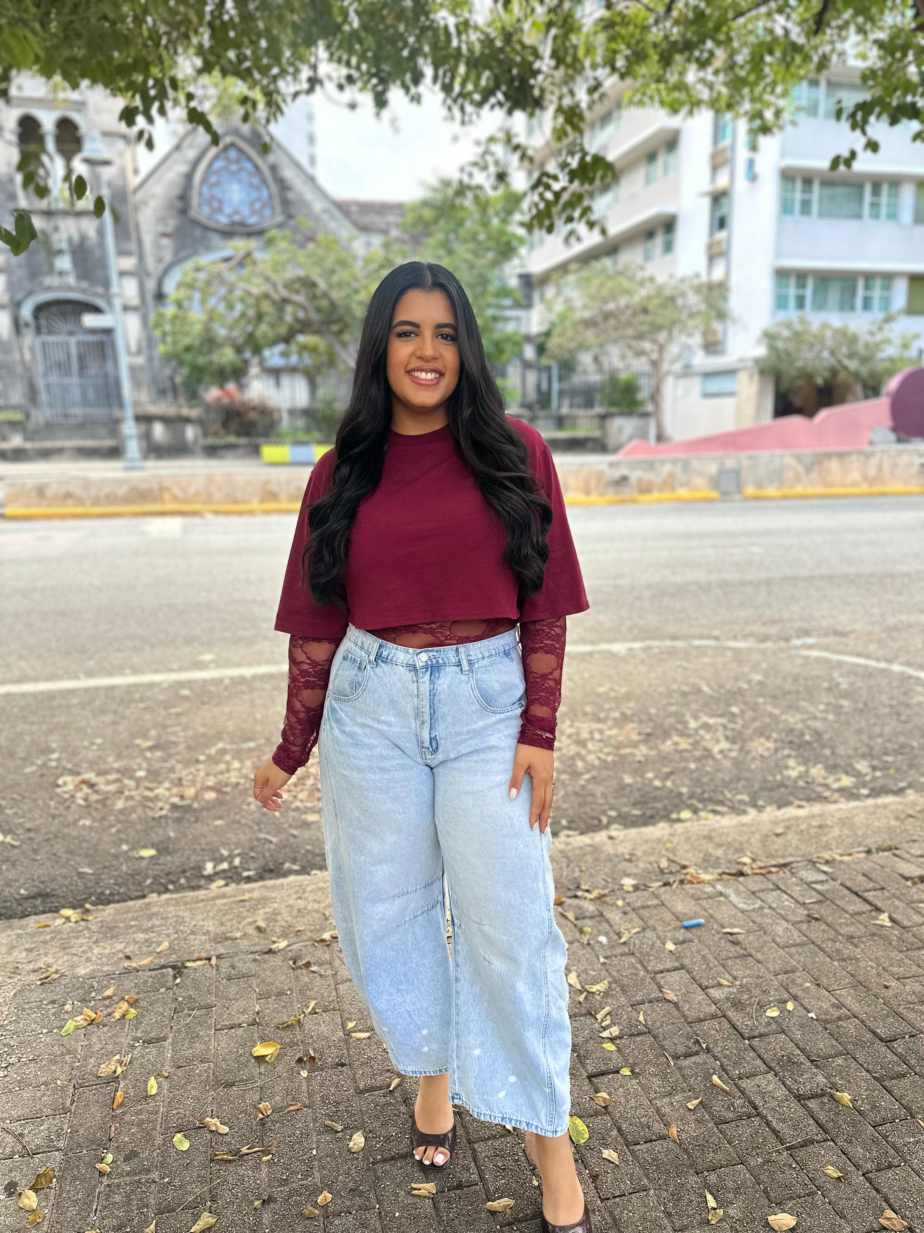 Lace Crop Top Bodysuit