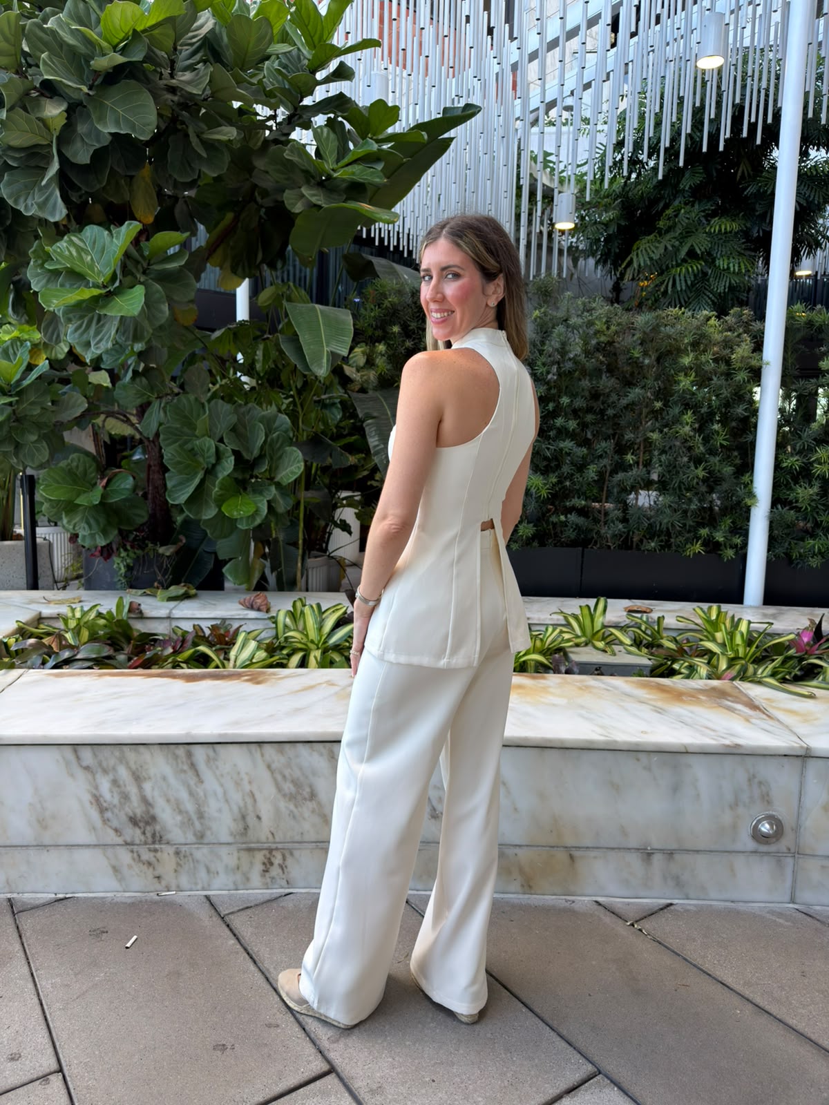 Cut Out Long Top & Pant