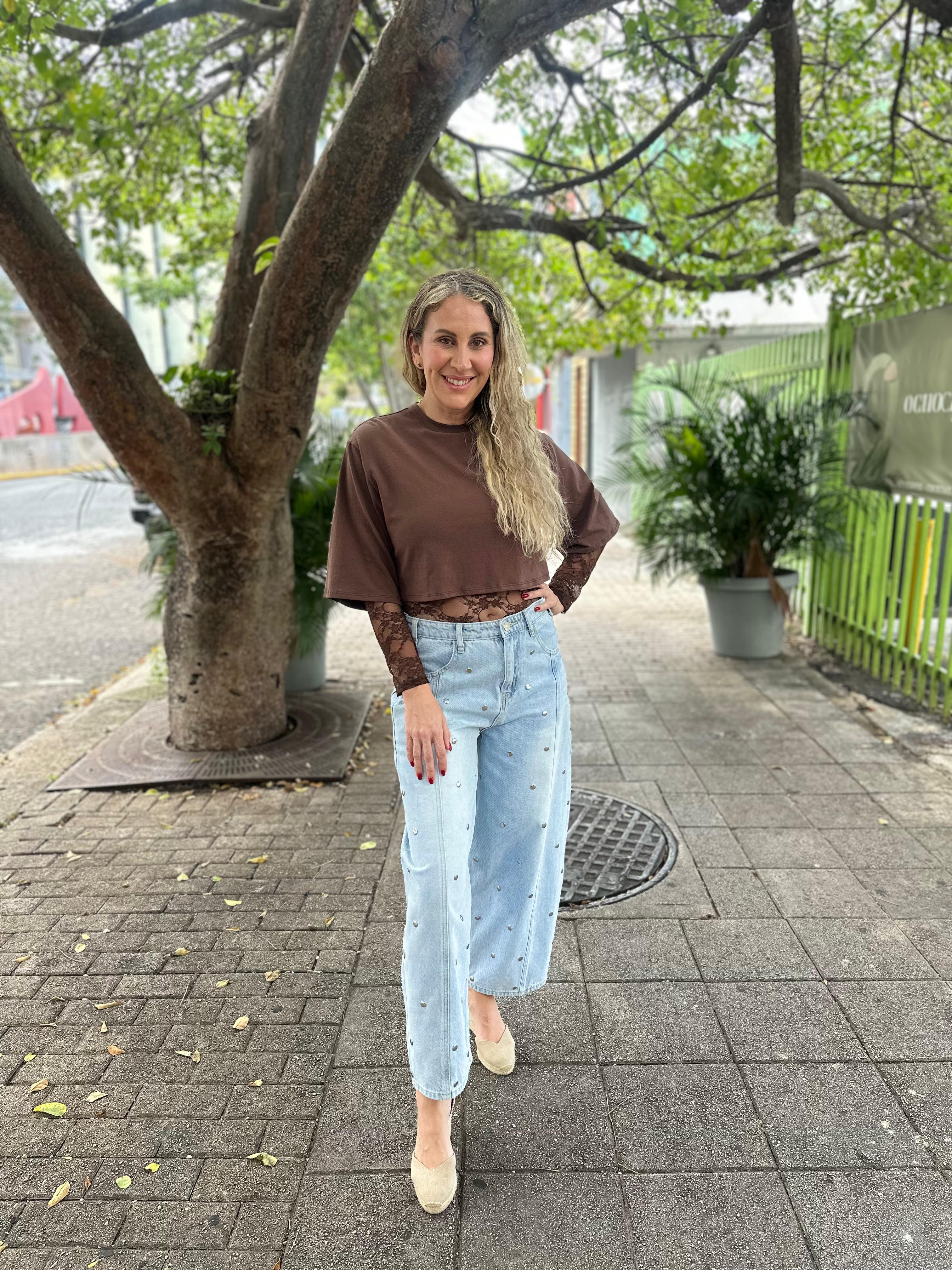 Lace Crop Top Bodysuit