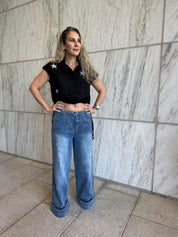 Western Hem Pocket Jean