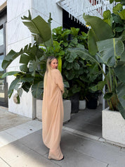 Long Blouse, Bra & Pant 3-Piece Set