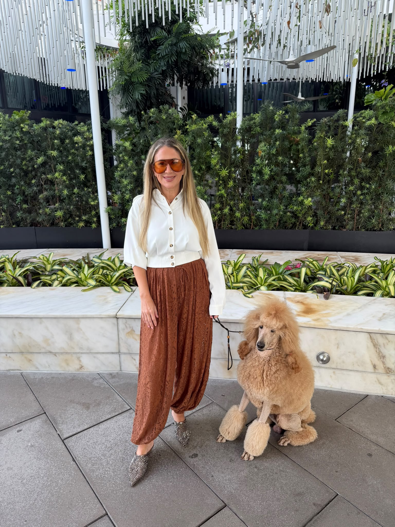 Balloon Lace Pants