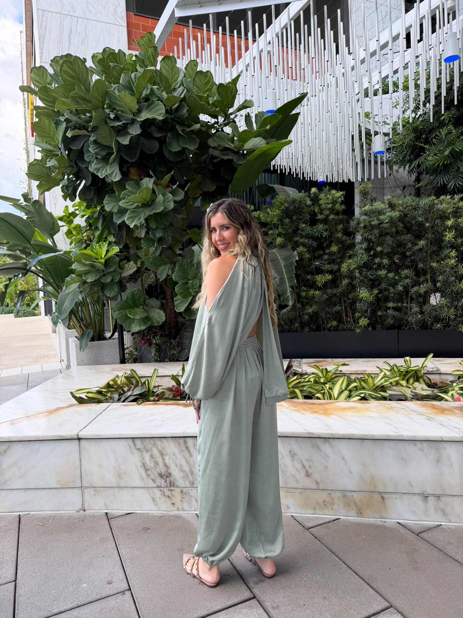 Long Sleeve Crop Cape & Balloon Pants