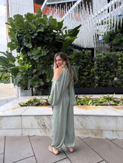 Long Sleeve Crop Cape & Balloon Pants