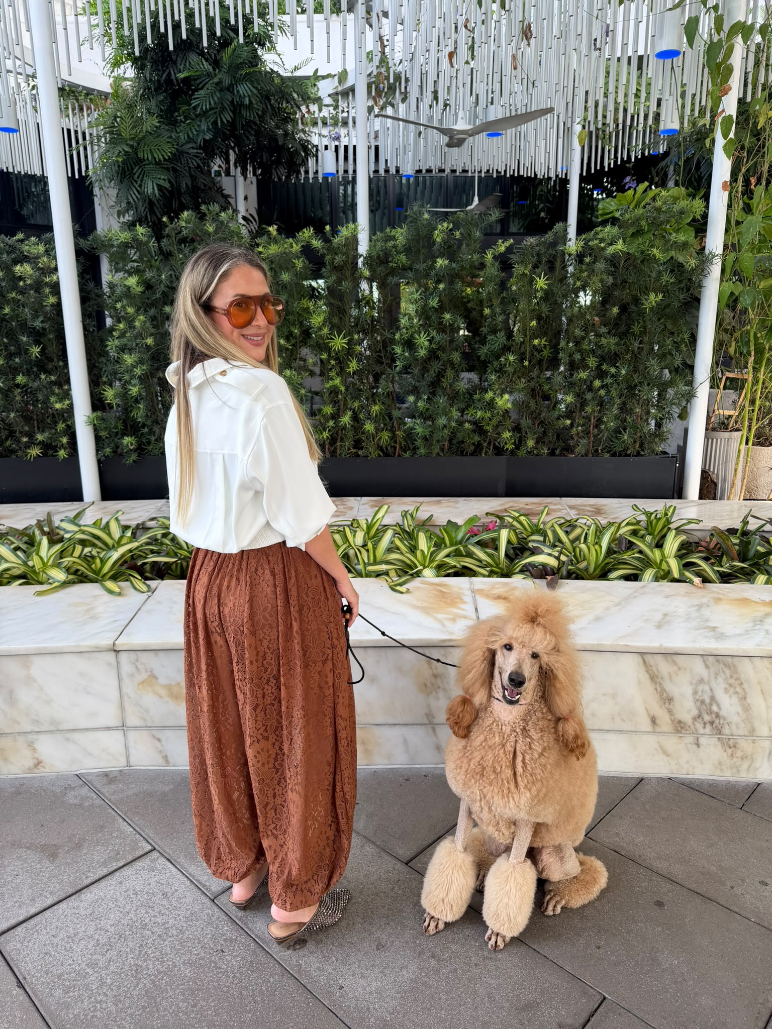 Balloon Lace Pants