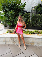 Two Tone Contrast Active Skort