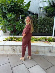 Embroidered Boxy Cropped Jacket