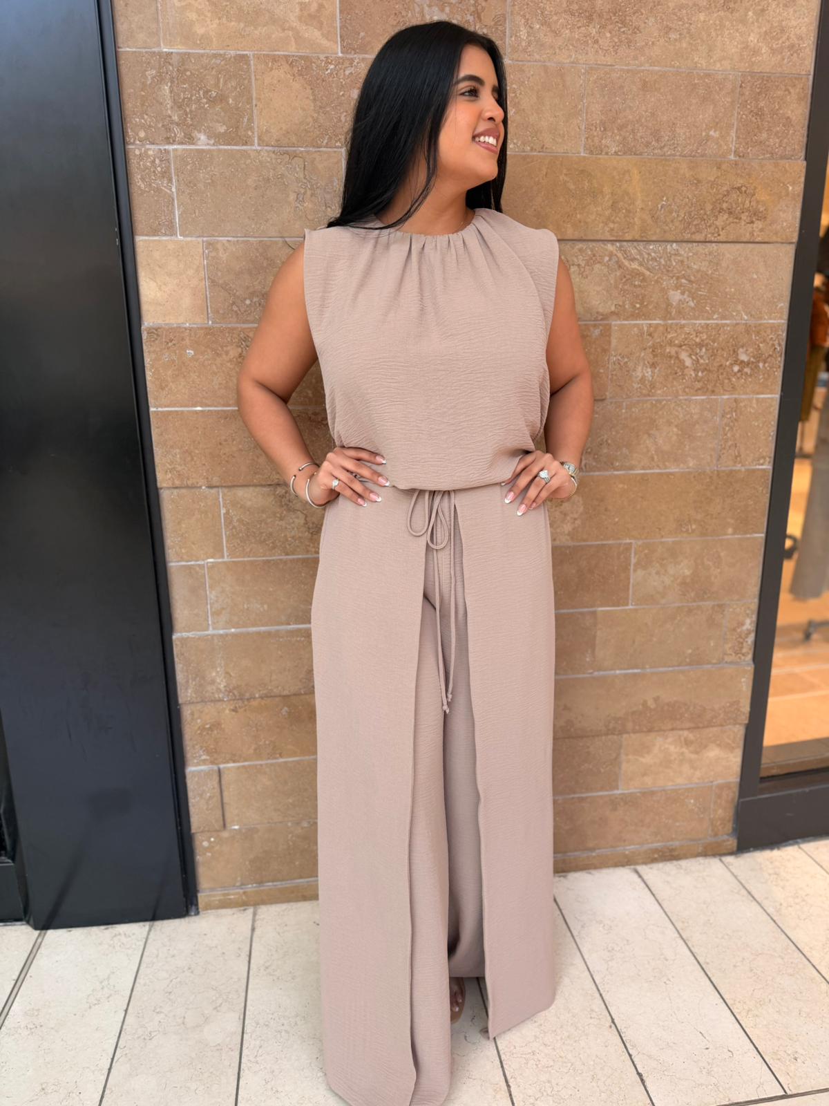 Matte Crepe Ruched Bubble Top