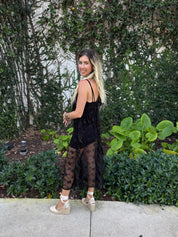 Lace Maxi Slip Dress