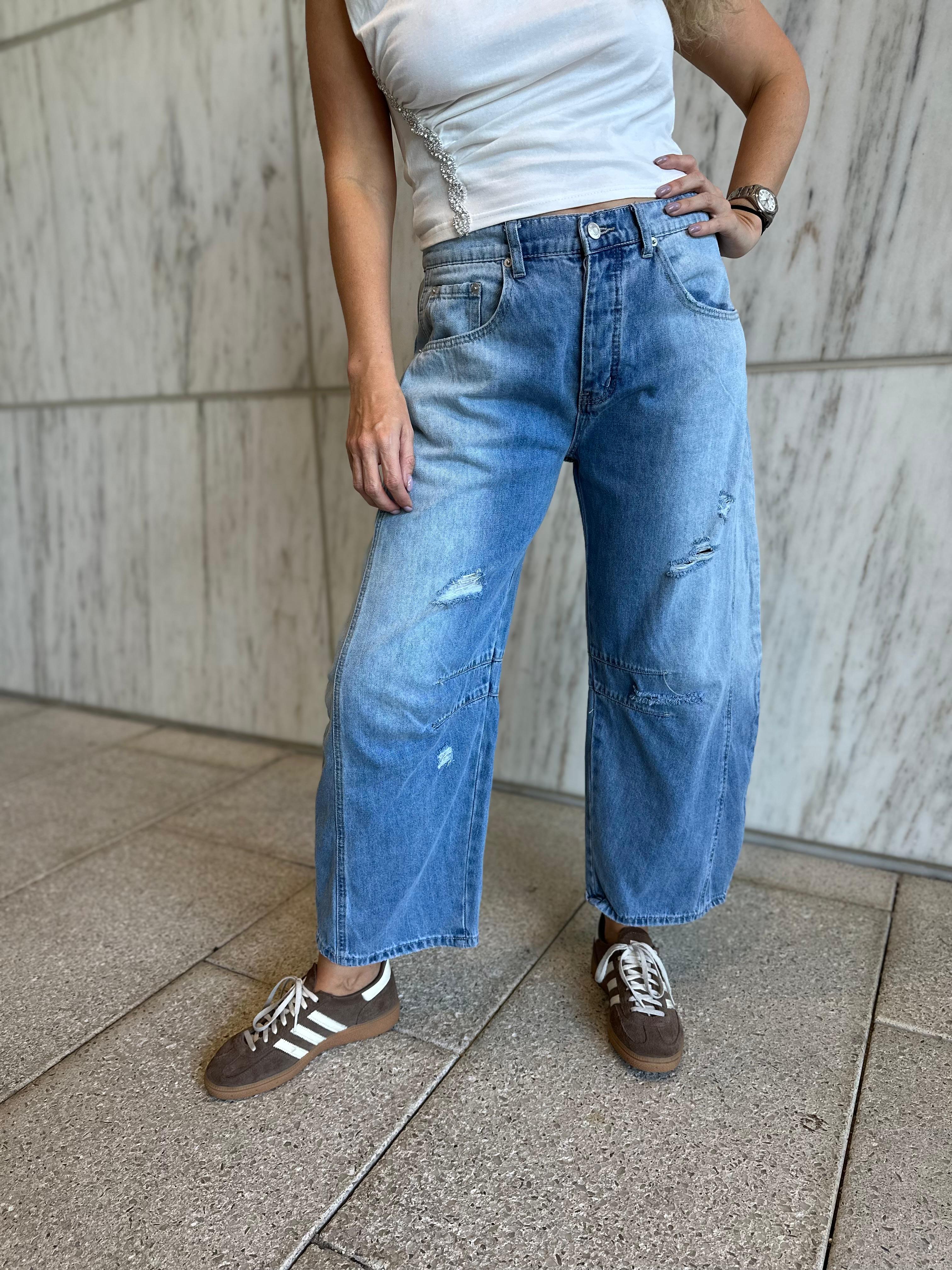 Barrel Ankle Jean