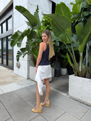 Two Tone Mini Dress