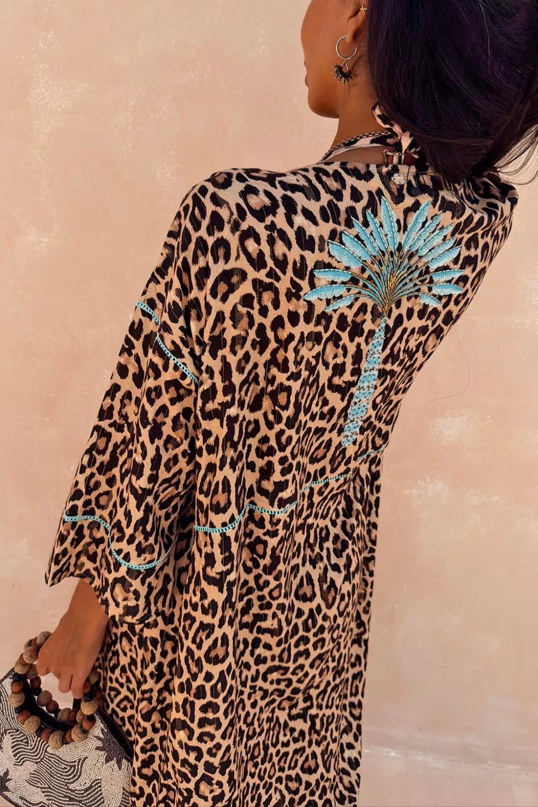 Leopard Kimono