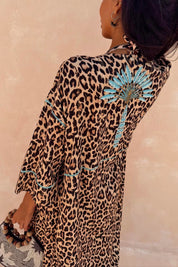 Leopard Kimono