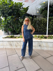 Stripe Peplum Top & Barrel Pants