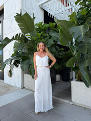 Chiffon Ruched Gown