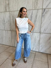 Barrel Ankle Jean