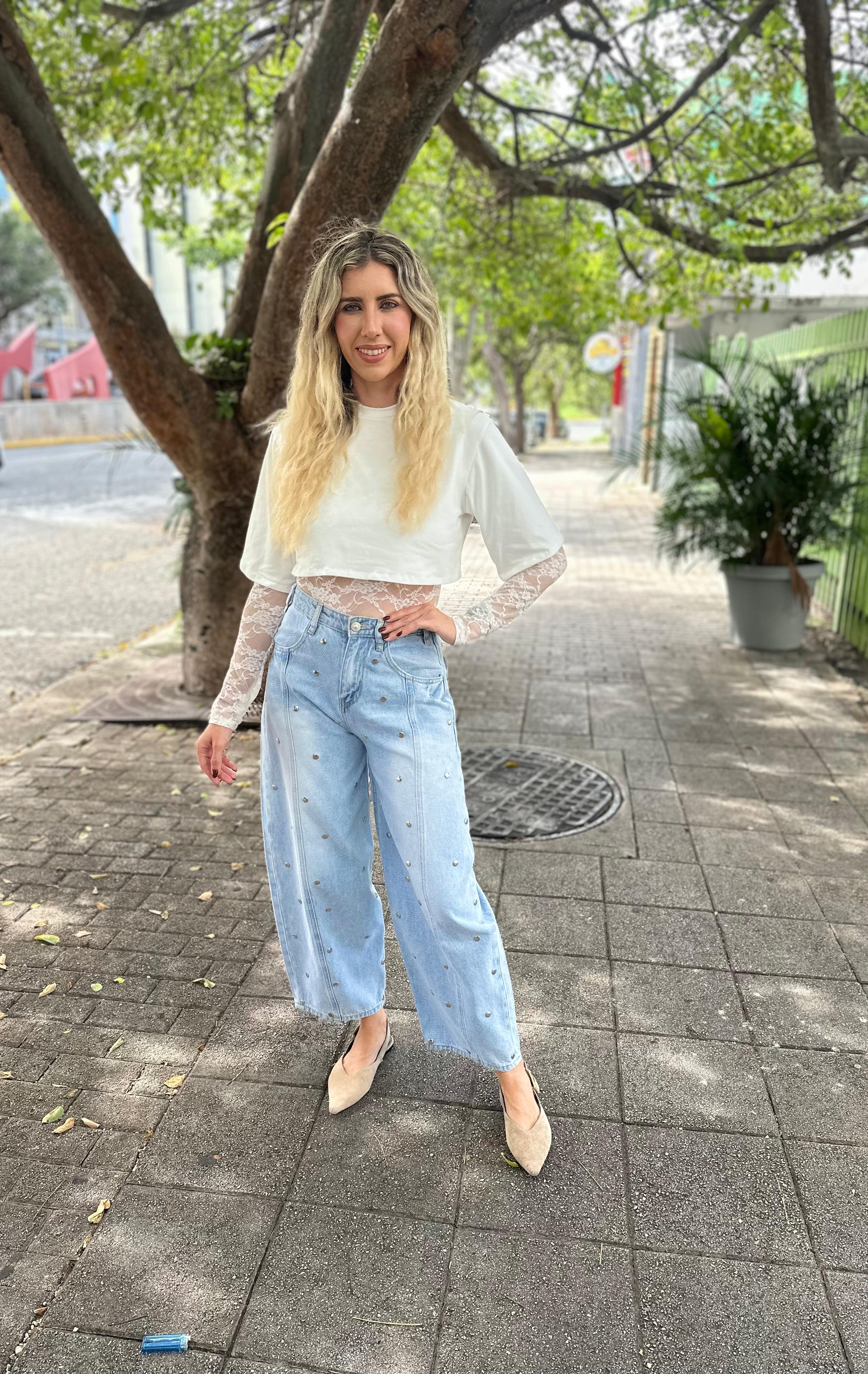 Lace Crop Top Bodysuit