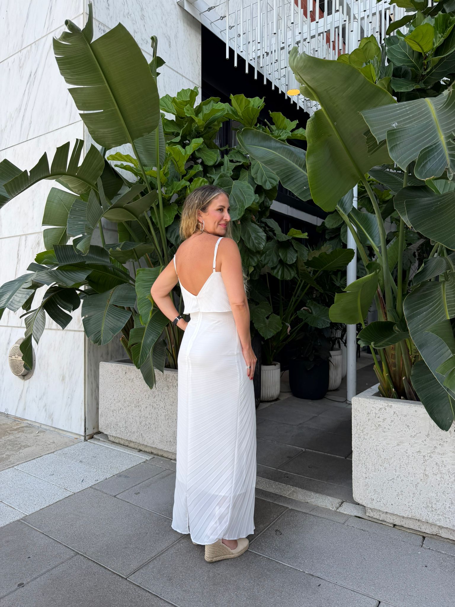 Chiffon Ruched Gown