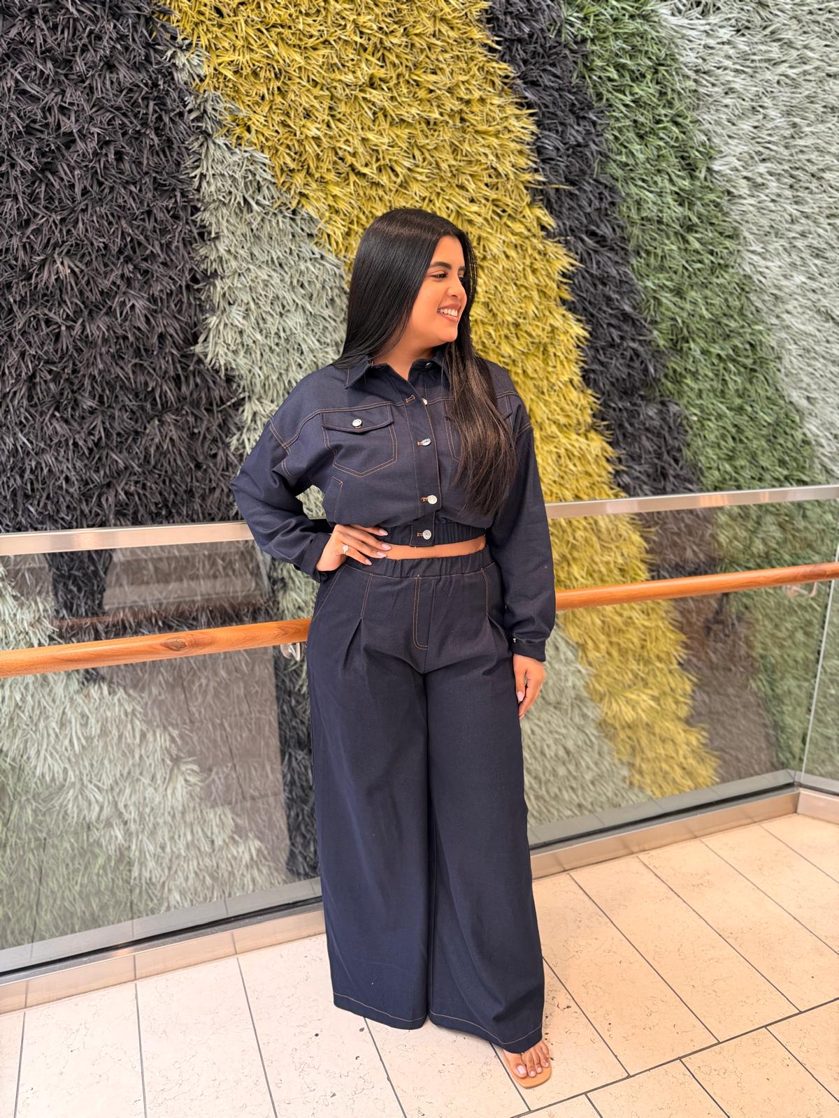 Pleats Palazzo Pants