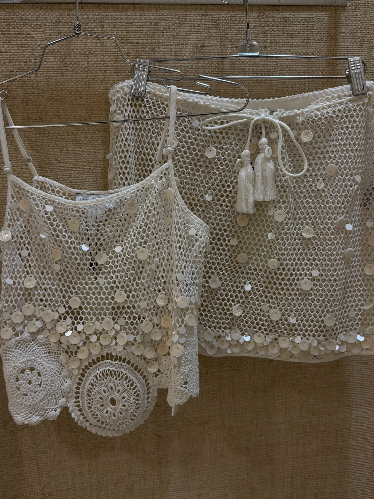 Shell Embellished Cami