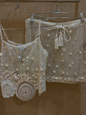 Shell Embellished Cami