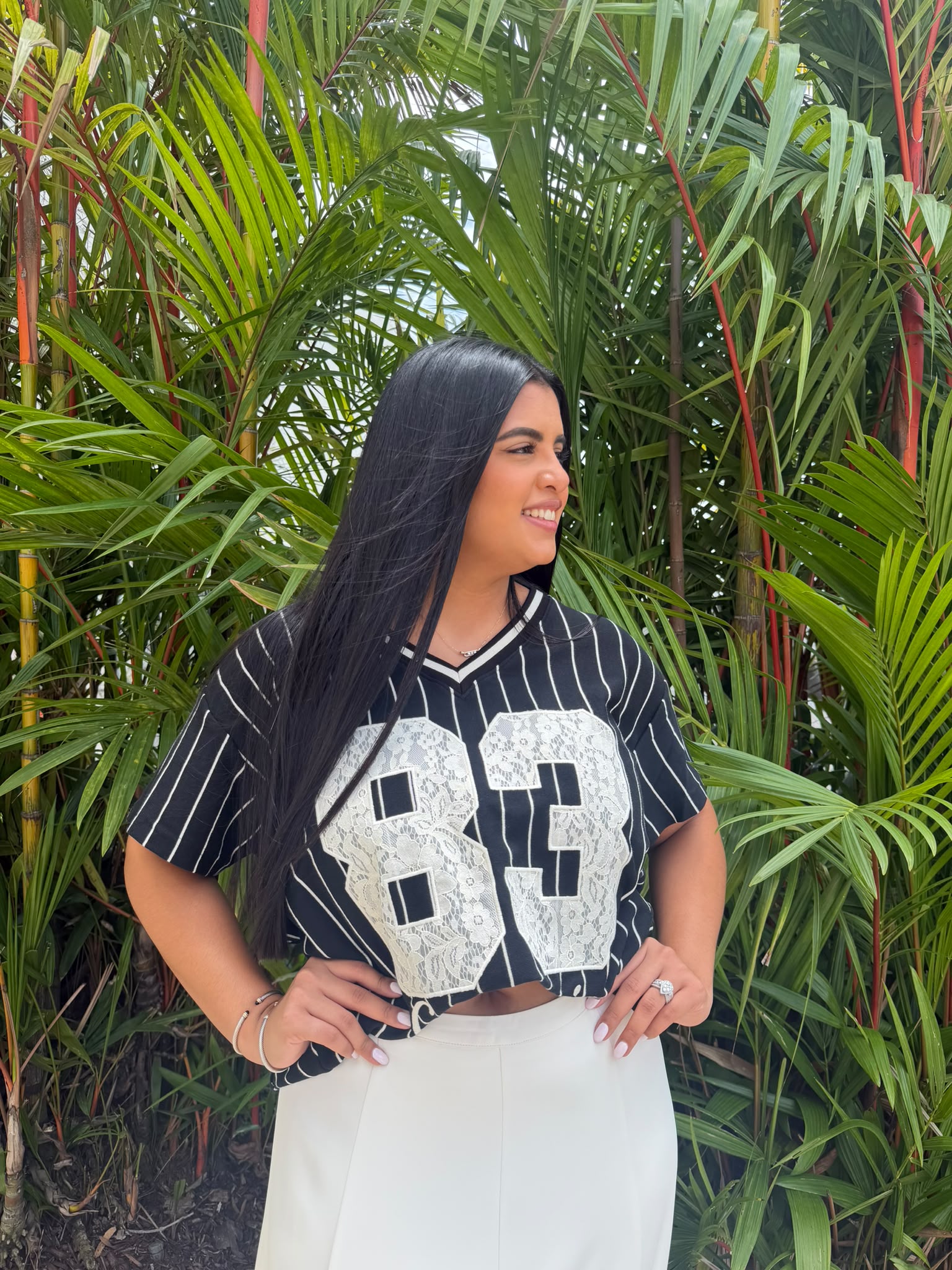 Oversized Jersey Top