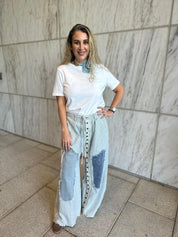 Overlayered Lace Pants