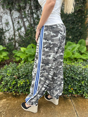 Camouflage Side Stripes Pants